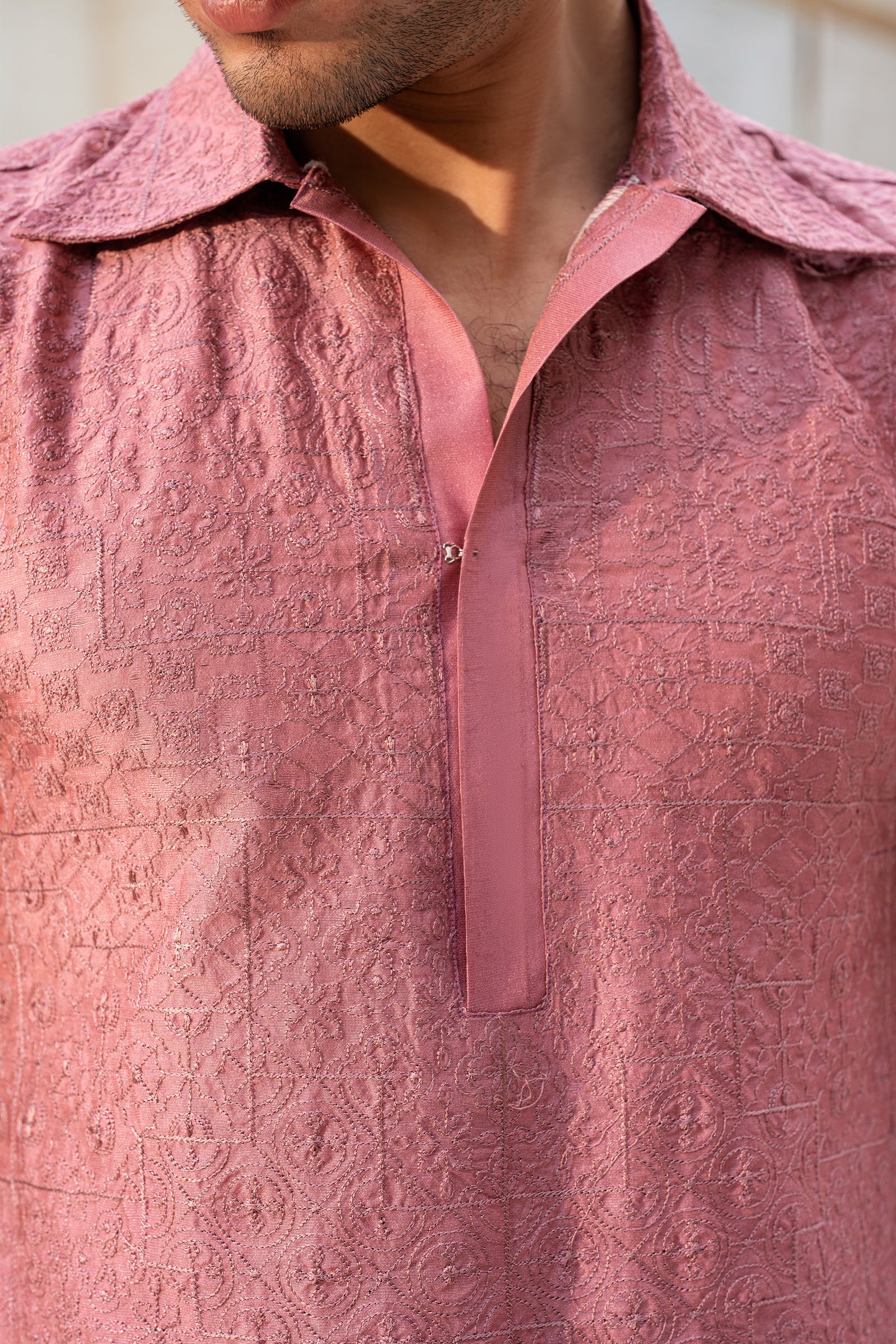 DUSTY ROSE KURTA PAJAMA