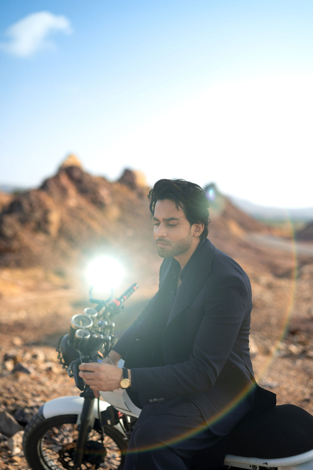 NAVY BLUE (DEEP BLUE SHADE) KURTA PAJAMA