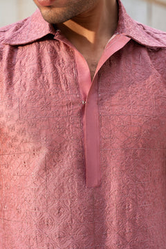 DUSTY ROSE KURTA PAJAMA